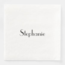 Name Monogram Template Schwarz-weiß 2022