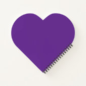 Name Mutter Sohn Skater Purple Heart Notizbuch (Rückseite)