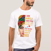 Name Nachname T-Shirt (Vorderseite)