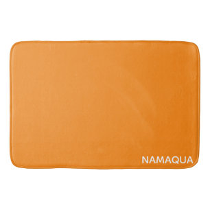 Name Namaqua orange Badematte