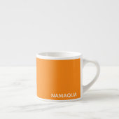 Name Namaqua orange Espressotasse (Rechts)