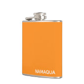 Name Namaqua orange Flachmann (Links)