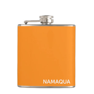 Name Namaqua orange Flachmann