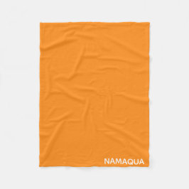 Name Namaqua orange Fleecedecke