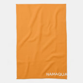 Name Namaqua orange Geschirrtuch (Vertikal)