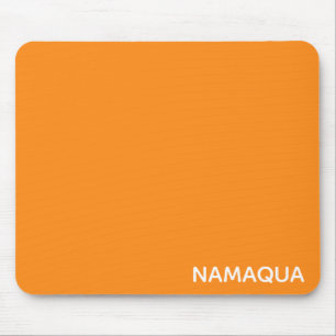 Name Namaqua orange Mousepad