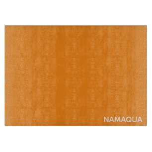 Name Namaqua orange Schneidebrett