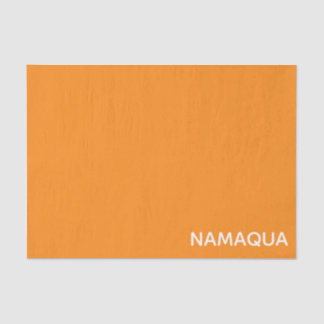 Name Namaqua orange Seidenpapier