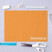 Name Namaqua orange Seidenpapier (Handwerk)