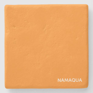 Name Namaqua orange Steinuntersetzer