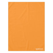 Name Namaqua orange Tischdecke (Vorderseite)