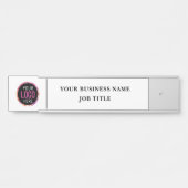 Name Name Name Name Mitarbeiter Office Türzeichen  Türschild (Vorderseite )