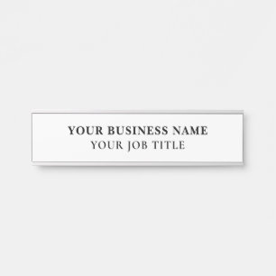 Name Name Name Name Mitarbeiter Office Türzeichen Türschild