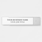 Name Name Name Name Mitarbeiter Office Türzeichen  Türschild (Vorderseite )