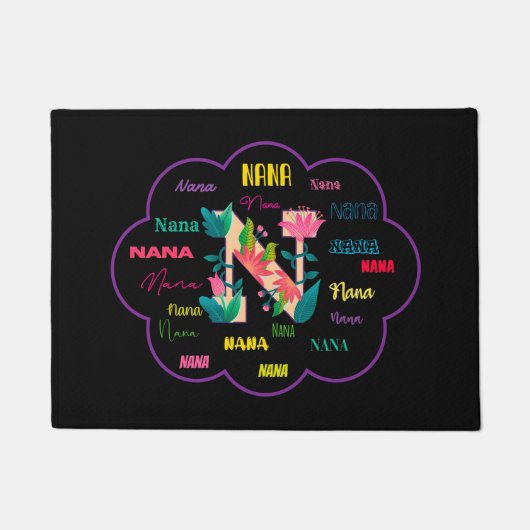 Name Nana Fußmatte (Vorderseite)