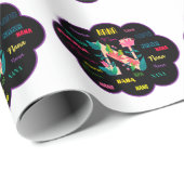 Name Nana Geschenkpapier (Rolleneckpunkt)