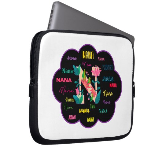 Name Nana Laptopschutzhülle (Vorne Rechts)
