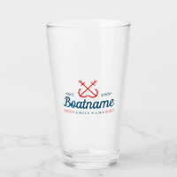 Name Navy Blue Personalisiert Modern