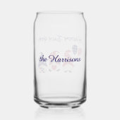 Name, Niedlich 4. Juli Gnomes & Balloons Dosenglas (Rückseite)