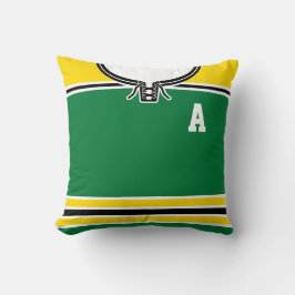Name & Nummer Anpassbar Hockey Jersey Pillow Kissen