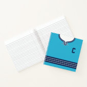 Name & Nummer Custom Hockey Jersey Notizbuch (Innenseite)