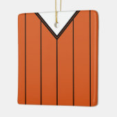 Name & Nummer Fußball Jersey Vorlage Keramikornament (Links)