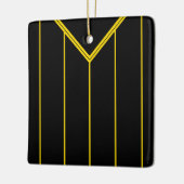 Name & Nummer Fußball Jersey Vorlage Keramikornament (Links)
