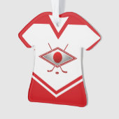Name & Nummer Jersey Japan Logo Ornament (Vorderseite)