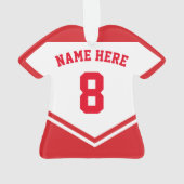 Name & Nummer Jersey Japan Logo Ornament (Rückseite)