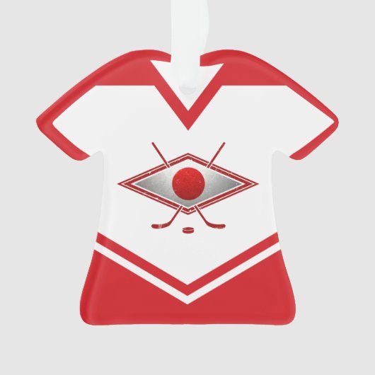 Name & Nummer Jersey Japan Logo Ornament (Vorderseite)