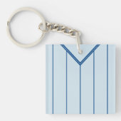 Name & Nummer Jersey Keyring, Fußball, Fußball Schlüsselanhänger (Vorderseite)