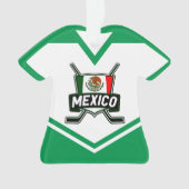 Name & Nummer Jersey Mexico Logo Ornament (Vorderseite)