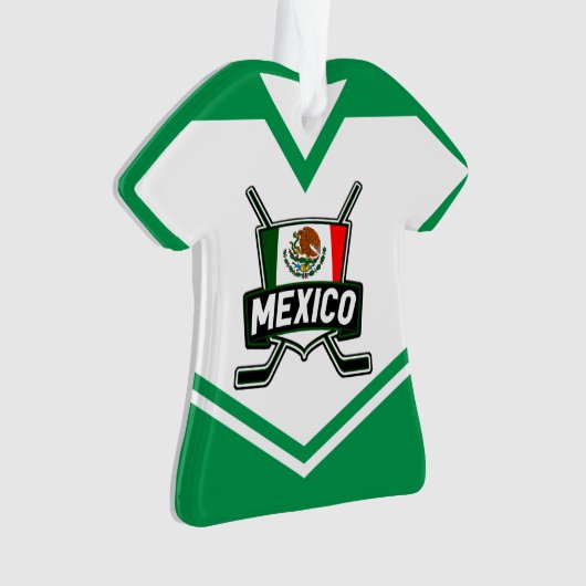 Name & Nummer Jersey Mexico Logo Ornament (Vorderseite)