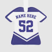 Name & Nummer Jersey Slovakia Logo Ornament (Rückseite)