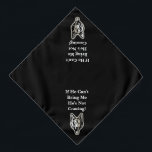 Name oder anderen Text hinzufügen, Deutscher Hirte Halstuch<br><div class="desc">Dog Bandana</div>