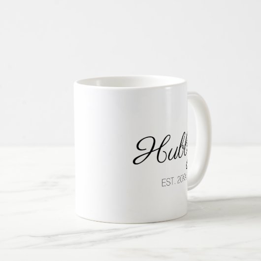 Name oder Datum des benutzerdefinierten Drehbuchs Kaffeetasse (VorderseiteRechts)