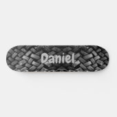 Name oder Initialen hinzufügen - Skateboard für al (Horizontal)