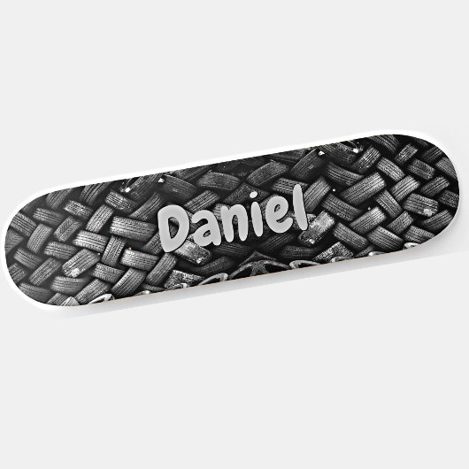 Name oder Initialen hinzufügen - Skateboard für al