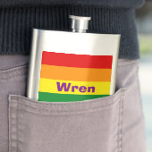 Name oder Monogramm des Rainbow Prilag Flachmann (Beispiel)