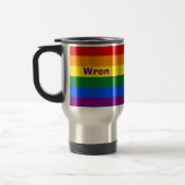 Name oder Monogramm des Rainbow Prilag Reisebecher (Links)