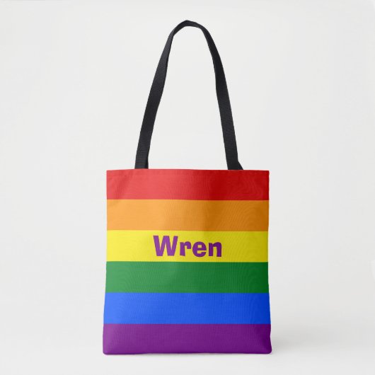 Name oder Monogramm des Rainbow Prilag Tasche (Vorderseite)