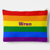Name oder Monogramm des Rainbow Prilag Zubehörtasche (Rückseite)
