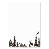 Name oder Nummer der Hochzeitskarte für Holz Tischnummer (Rückseite)