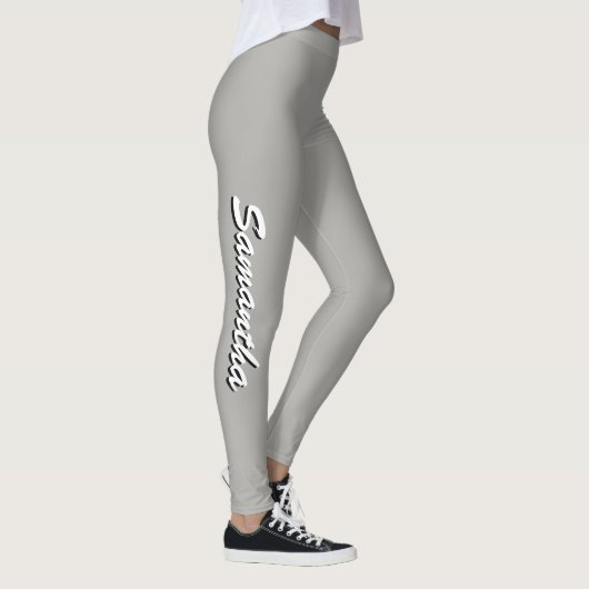 Name oder Text hinzufügen Leggings (Rechts)