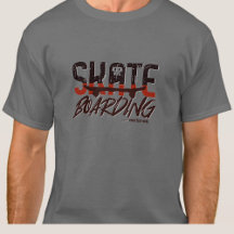 Name oder Text hinzufügen - SKATE Boarding T - Shi