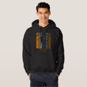 Name oder Text hinzufügen - SKATE-Skateboarder Hoodie (Vorne ganz)