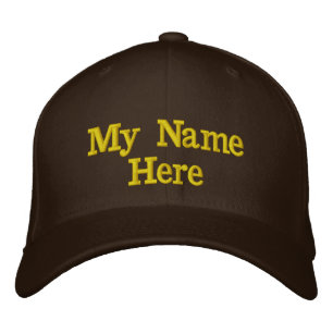 Name oder Text hinzufügen Wählen Sie die Farbe Thr Bestickte Baseballkappe
