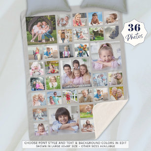 Name oder Titel Grau der Fotocollage Sherpadecke