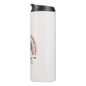 Name of 2nd grade teacher, Cute Rainbow Thermosbecher (Nach rechts gedreht)