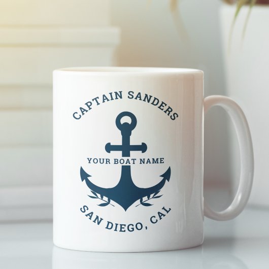 Name of Captain Blue's Ship Kaffeetasse